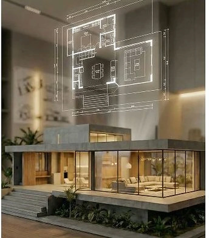 Contemporary residence